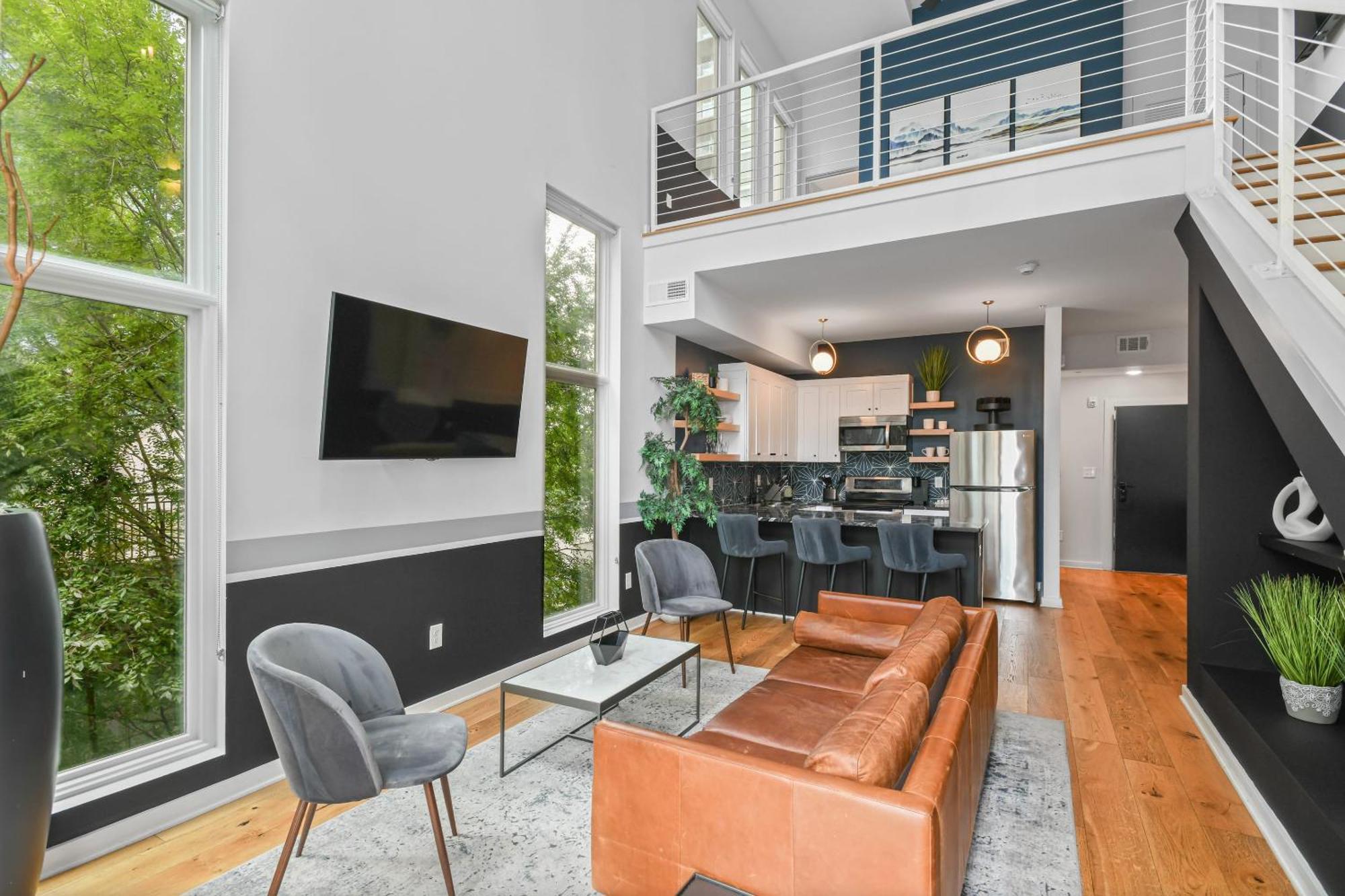 亚特兰大Stupendous Heart Of Piedmont Park Two Story Loft公寓 外观 照片